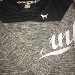 PINK cowl neck sweater